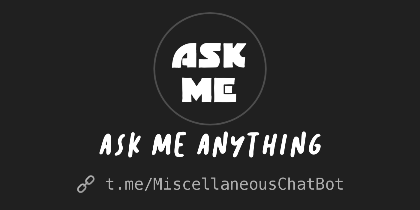 AskMe Telegram bot